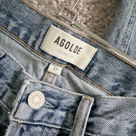 Agolde Riley High Rise Straight Leg Jean - Picture 7 of 8